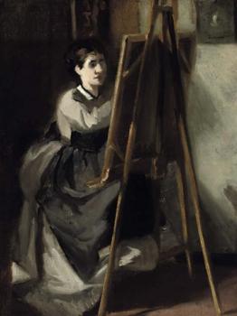 La jeune eleve, Portrait of Sister as Artist